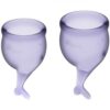 Satisfyer Feel Secure Menstrual Cup lila  менструальная чаша — изображение 2