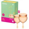 Satisfyer Feel Good Menstrual Cup orange менструальная чаша — изображение 2