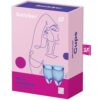 Satisfyer Feel confident Menstrual Cup dark blue  менструальная чаша — изображение 2